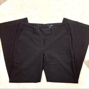 H&M Pinstripe Straight Leg Pants Size 10